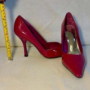 BCBGirls Glossy Purple Heels